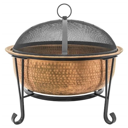 Cobraco CobraCo FBCIWOVEN-BZ Woven Base Cast Iron Fire Pit FBCIWOVEN-BZ